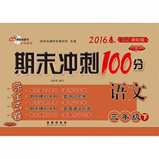 语文(3下2017春RJ课标版全新版)/期末冲刺100分完全试卷