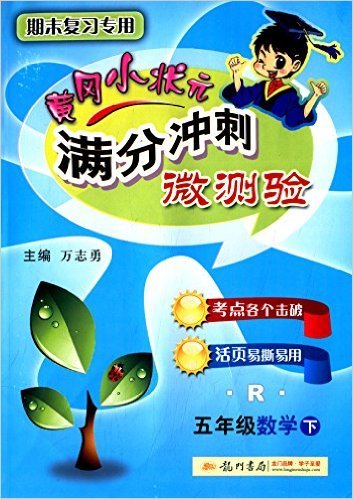 五年级数学(下R期末复习专用)