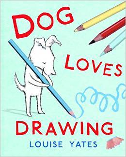 Dog Loves Drawing