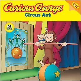 Curious George Circus Act: Lift-the-Flap Book