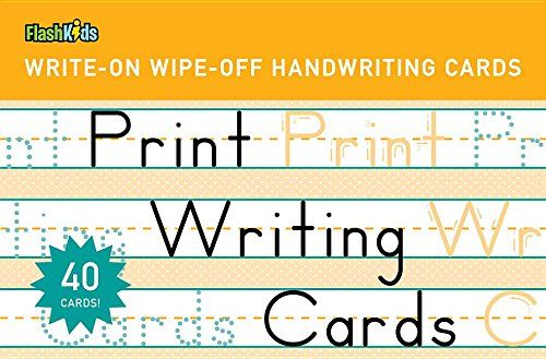 Write-On Wipe-Off Print Writing
