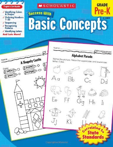 Scholastic Success with Basic Concepts