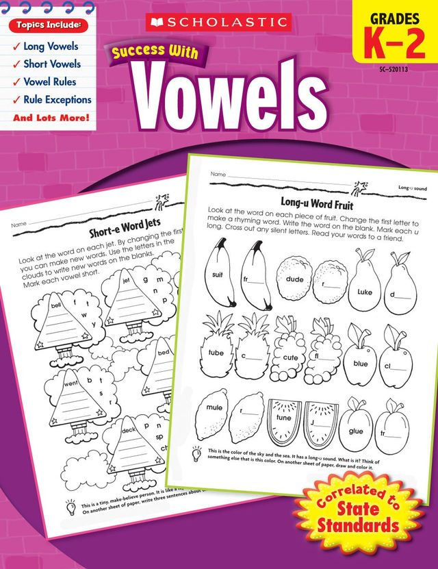 Scholastic Success with Vowels