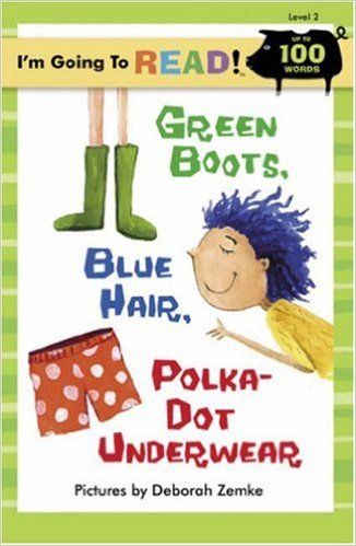 Green Boots, Blue Hair, Polka-Dot Underwear