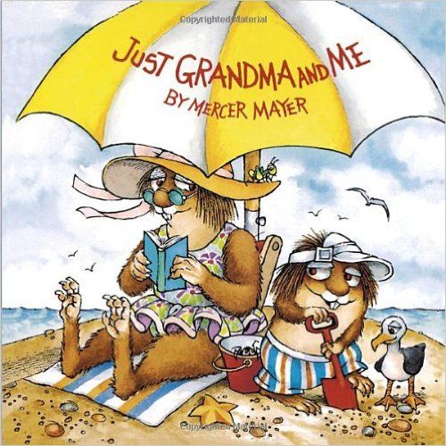 和祖母去海滩