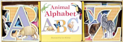 Animal Alphabet Book & Learning Play Set