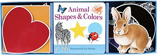Animal Shapes & Colors Book & Learning Play Set