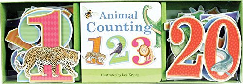 Animal Counting Book & Learning Play Set