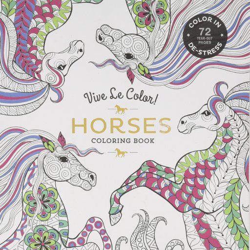 Horses ( Coloring Book )
