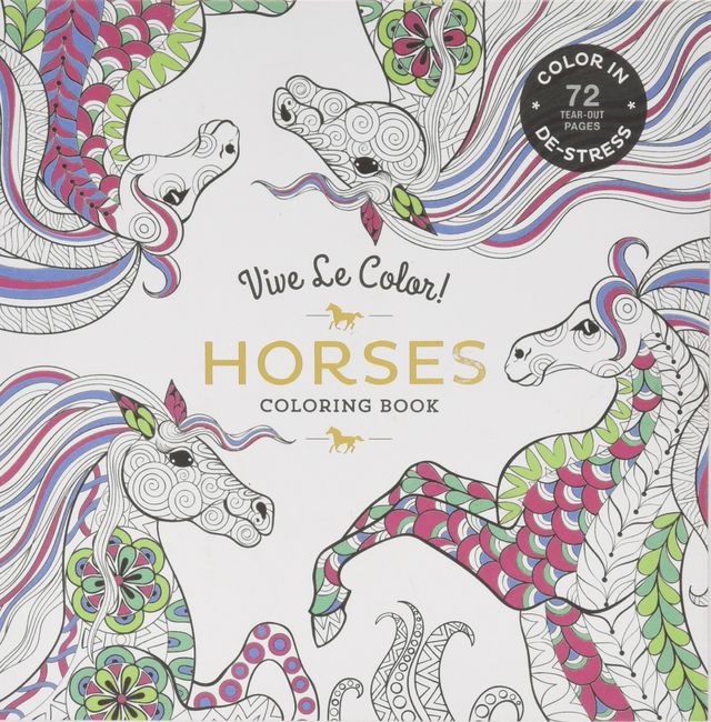 Horses ( Coloring Book )