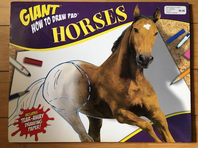 Giant：How to Draw Pad: Horses