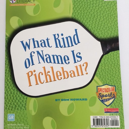 What kind of Name Is Pickleball?